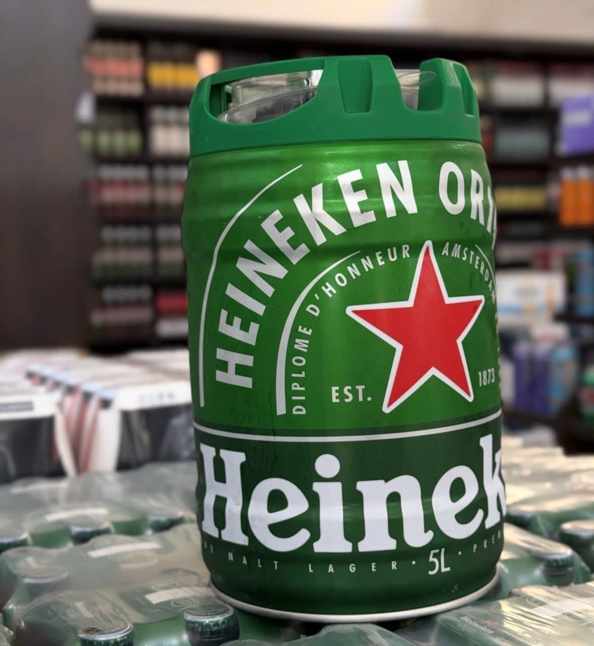 Cerveja Premium 5L Barril Heineken