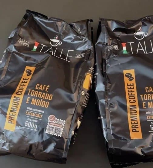 Café Torrado E Moído Extraforte Italle 500g